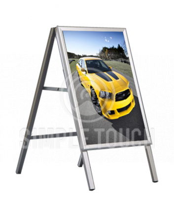 Штендер раскладной односторонний не стандартного формата